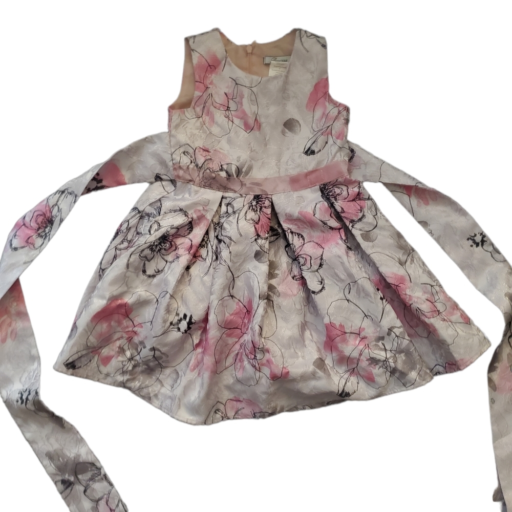 LAVENDER FLORAL TANK DRESS